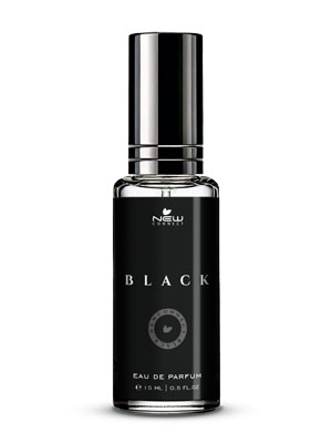 Black 15ml: perfume de bolso masculino inspirado no Bvlgari Black