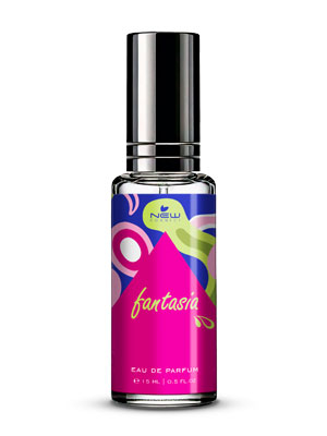 Fantasia 15ml: perfume de bolso feminino inspirado no Fantasy